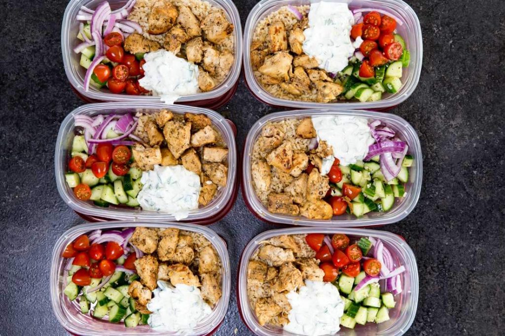 Healthy prepared meals