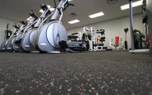 Rubberized Gym Floor